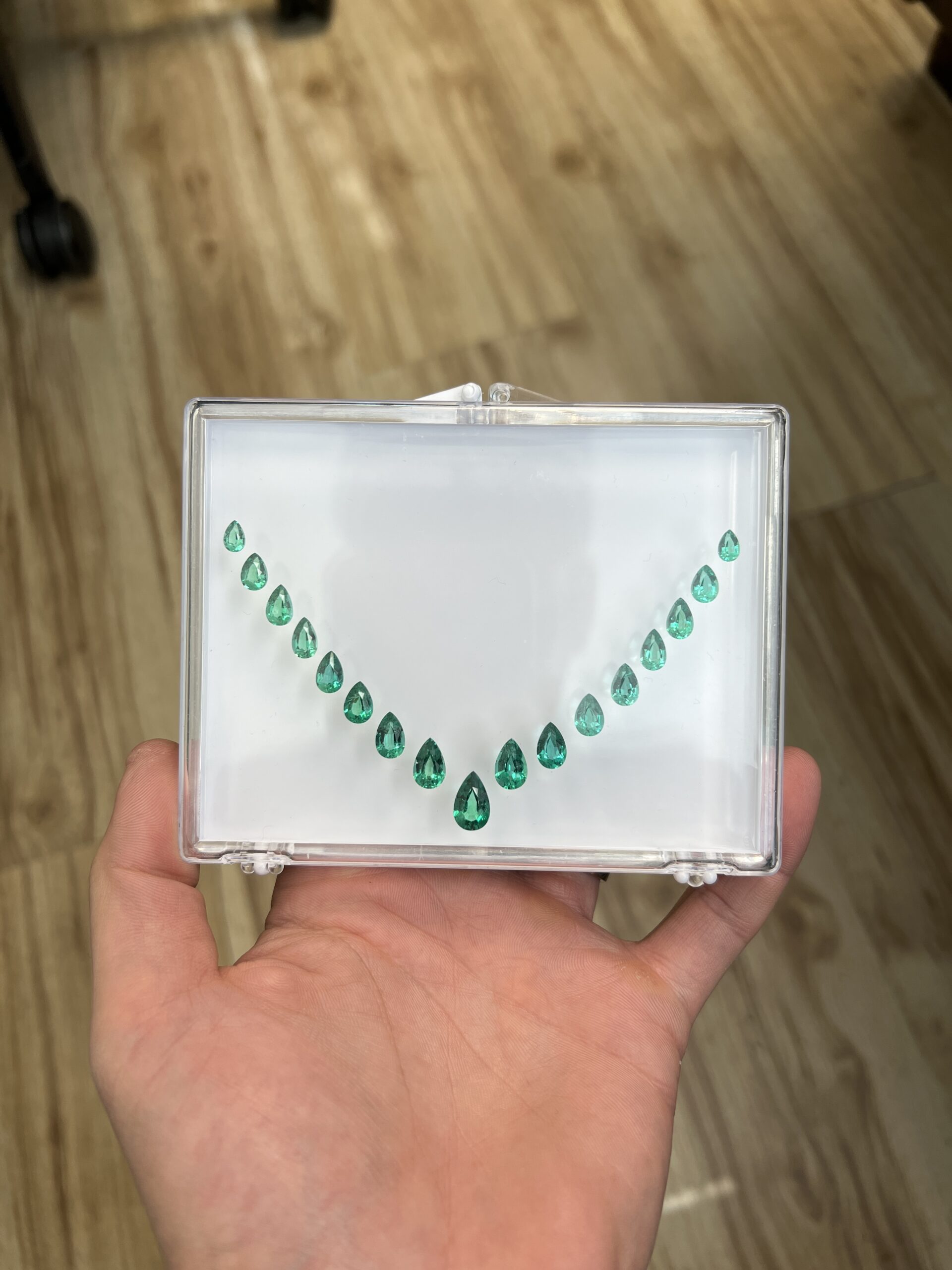 17.45 Ct. Pear Shape